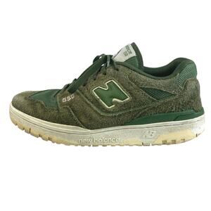 New Balance Nori Women's Green Suede Lace Up Low Top Sneakers Shoes Size 11